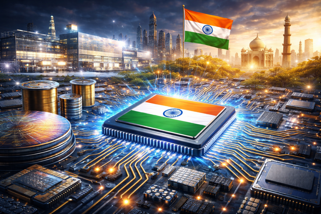Deloitte projects India’s semiconductor market to grow from $45–50 billion today to $300 billion by 2035.