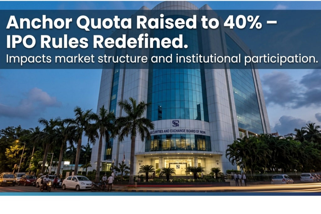 SEBI’s November 2025 reform aims to deepen domestic institutional participation and improve IPO quality.