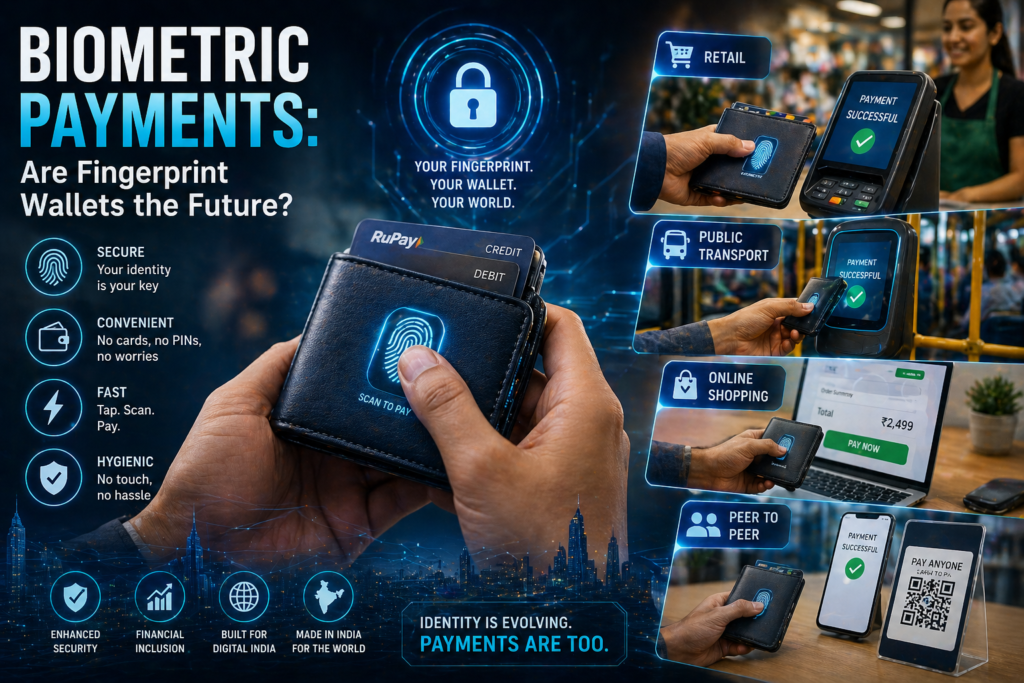 Whether it is unlocking a mobile wallet with your finger, approving UPI with face recognition, or tapping a card that reads your fingerprint instead of asking for a PIN, biometrics are quietly turning from futuristic add‑ons into everyday infrastructure.